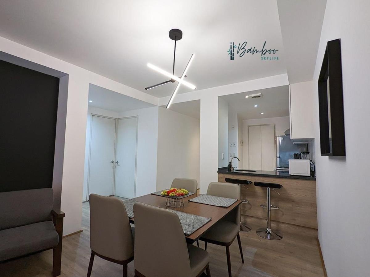 Luxury Condo Santa Fe Cosmocrat By Bamboo Skylife Kota Meksiko Bagian luar foto