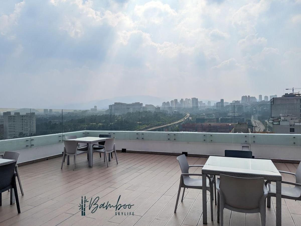 Luxury Condo Santa Fe Cosmocrat By Bamboo Skylife Kota Meksiko Bagian luar foto